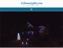 Tablet Screenshot of colemanlights.com